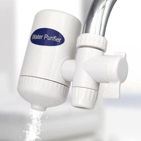 Purificador de Água Filtro Torneira Pia Cozinha Carvao Ativado Ecologico Adaptador Universal - 12