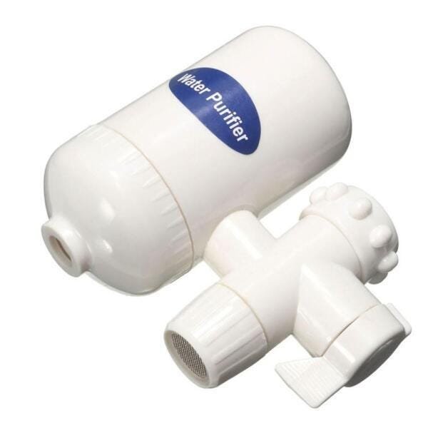 Purificador de Água Filtro Torneira Pia Cozinha Carvao Ativado Ecologico Adaptador Universal - 5