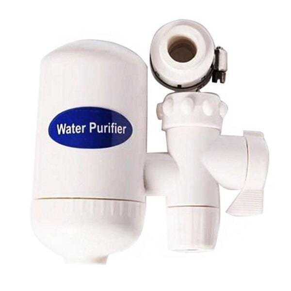 Purificador de Água Filtro Torneira Pia Cozinha Carvao Ativado Ecologico Adaptador Universal - 1