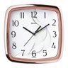 Relógio De Parede Quadrado Rosé Cromado Herweg 660026-309 - 1