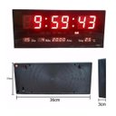 Ver imagem 3 de Relógio Parede Digital Led Grande Data Mês E Ano Temper 36Cm