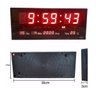Relógio Parede Digital Led Grande Data Mês E Ano Temper 36Cm - 3