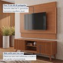 Ver imagem 5 de Rack com Painel Ripado para TV até 65 Polegadas 185x196cm MDF Gaia