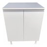 Balcão Multiuso com Tampo 100% MDF com 2 Portas - 1