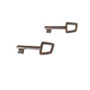 Ver imagem 1 de Chave para Fechadura Interna Segredo 3 Niquel com 2 Unidades Soprano