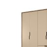 Guarda-roupa Paranaguá 100% MDF C/ 3 Gavetas e 5 Prateleiras Atacama / Capuccino OOL Santos Andira - 2