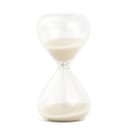 Ver imagem 1 de Ampulheta Decorativa em Vidro Areia Branca 3 Minutos 8cm 18336m Mart