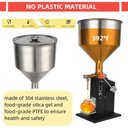 Ver imagem 4 de Takywep Máquina de Envase Manual 100ml para Líquidos e Pastas Inox