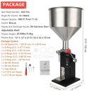 Ver imagem 2 de Takywep Máquina de Envase Manual 100ml para Líquidos e Pastas Inox