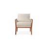 Poltrona Decorativa Sala Estar Perla Linho Offwhite Mk - 2