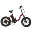 Ver imagem 1 de Bicicleta Elétrica Dobrável Aro 20 Fat Bike Rimini - Vermelho