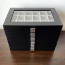 Ver mais imagens de Porta Jóias Gaveteiro Organize Preto