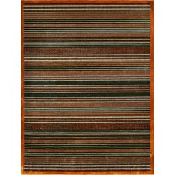 Tapete Marbella Moderno Rayza Colorido Estampado 0,60x1,20 - Estampa Kilim Vitral - 1