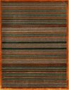 Ver imagem 1 de Tapete Marbella Moderno Rayza Colorido Estampado 0,60x1,20 - Estampa Kilim Vitral