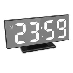 Relógio de Mesa Led Digital Alarme Despertador Espelho Cama - 1