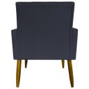 Ver imagem 6 de Kit 10 Poltronas Decorativas Mari Suede Cores Pé Palito 30 Cm Castanho