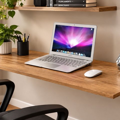 Mesa Dobrável Suspensa Multiuso 68x36 Teka Madrid
