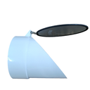 Ver imagem 2 de Válvula de Retenção com Tampa de Aço para Tubo 100mm Ponteira Brec