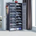 Ver imagem 2 de Sapateira Modular Organizador Duplo 20 Prateleiras 40 Pares Armario Brinquedos Roupas