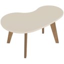 Ver imagem 7 de Mesa de Centro para Sala de Estar Orgânica 91cm Pés Retrô Ariela A05 Off White - Lyam Decor