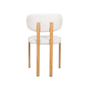 Ver imagem 3 de Cadeira de Jantar Lais Varm Estofada Base Madeira Waw Design