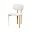 Ver imagem 2 de Cadeira de Jantar Lais Varm Estofada Base Madeira Waw Design