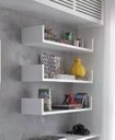 Ver imagem 1 de Prateleiras para Livros Branco Testoni Mobili 3 Peças 60x15x11,5