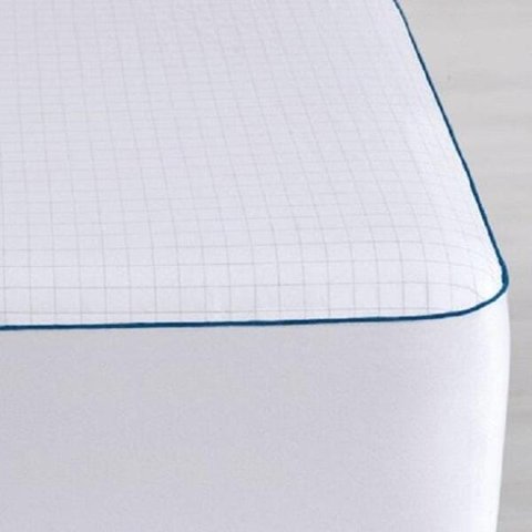 Protetor de Colchão Antistress Impermeável King - Branco