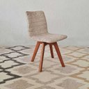 Ver imagem 3 de Kit 04 Cadeiras Jantar Cloud - Giratórias e Anatômicas