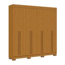 Ver imagem 2 de Guarda-roupa Casal Stella 8 Portas 4 Gavetas 100% Mdf Cinamomo - Acp Móveis