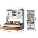 Ver imagem 3 de Dormitório Completo Onix 3 Peças Peternella