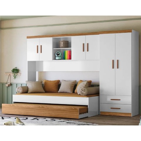 Dormitório Completo Onix 3 Peças Peternella