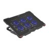 Cooler Notebook 6 Fans (6 Ventoinhas) Led e Usb Hub Preto Bright Bc002 - 1