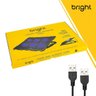 Cooler Notebook 6 Fans (6 Ventoinhas) Led e Usb Hub Preto Bright Bc002 - 8