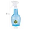 Kit 3 Borrifador de Água Pulverizador Manual 580 ml Azul Sanremo - 2