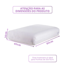 Ver imagem 3 de Travesseiro Nasa Viscorelax Perfil Alto com Memoria