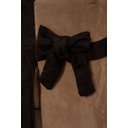 Ver imagem 2 de Capa Sofá Face Única 2 E 3 Lugares Com Bolso E Laço Tabaco