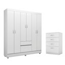 Ver imagem 1 de Conjunto de Guarda Roupa e Cômoda Villa do Cedro para Quarto