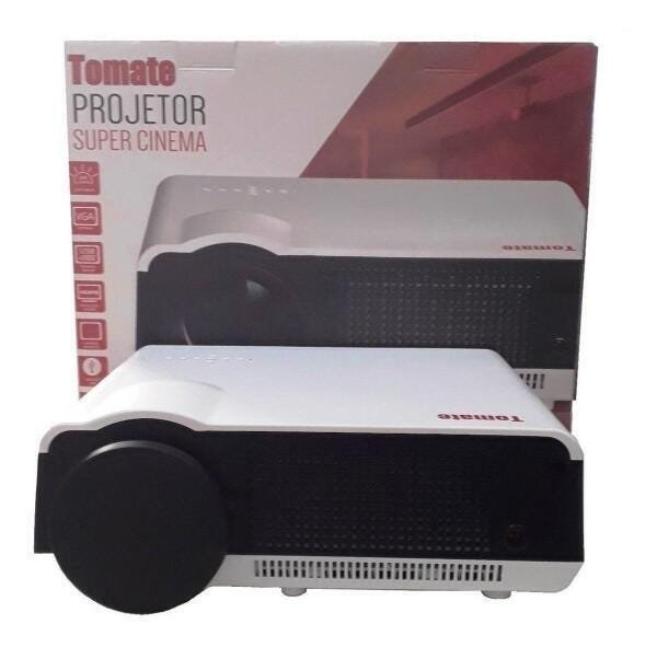 Projetor Multimidia Tomate Super Tela Cinema 3800 Lúmens LCD - 5