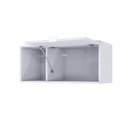 Ver imagem 5 de Armário Aéreo com Nicho e Porta Basculante 35x80x35cm Wlnp80 Branco Tx