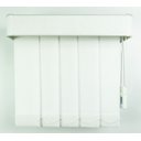 Ver imagem 3 de Persiana Vertical Tecido com Bando Largura 2,20 X 2,30 Altura - Cores:branca/lateral