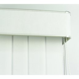Persiana Vertical Tecido com Bando Largura 2,20 X 2,30 Altura - Cores:branca/lateral - 4