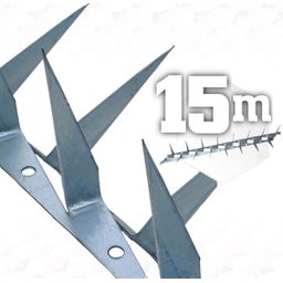 15m Lança Dupla para muro espeto cortante 2mm - 15 metros - 3