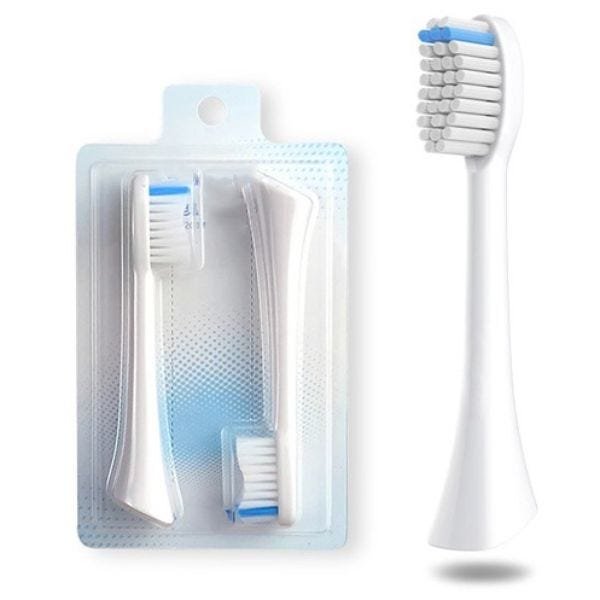 2 Cabeças Refis da Escova de Dentes OPTUP Branca