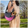 Bolsa Canguru Cao Gato Cachorro Pet Mochila Carregador Pequeno Porte Costas Ombros Lazer Caminhada P - 11