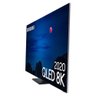 Smart TV QLED 75 Polegadas 8K 75Q950T Sem Bordas Processador com IA Única Conexão Samsung - 8