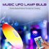 Lâmpada Musical Led Rgb Colorido 48W Bluetooth com Controle - 5
