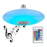 Lâmpada Musical Led Rgb Colorido 48W Bluetooth com Controle - 3