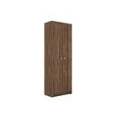 Ver imagem 2 de Escritório com Mesa para Computador C/ 3 Gavetas e Armário 2 Portas Nogal - Fdecor