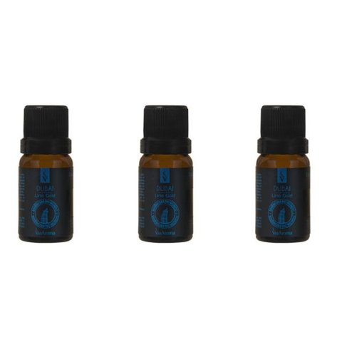 Kit 3 Essências Dubai/Lírio Gold - 10Ml Via Aroma